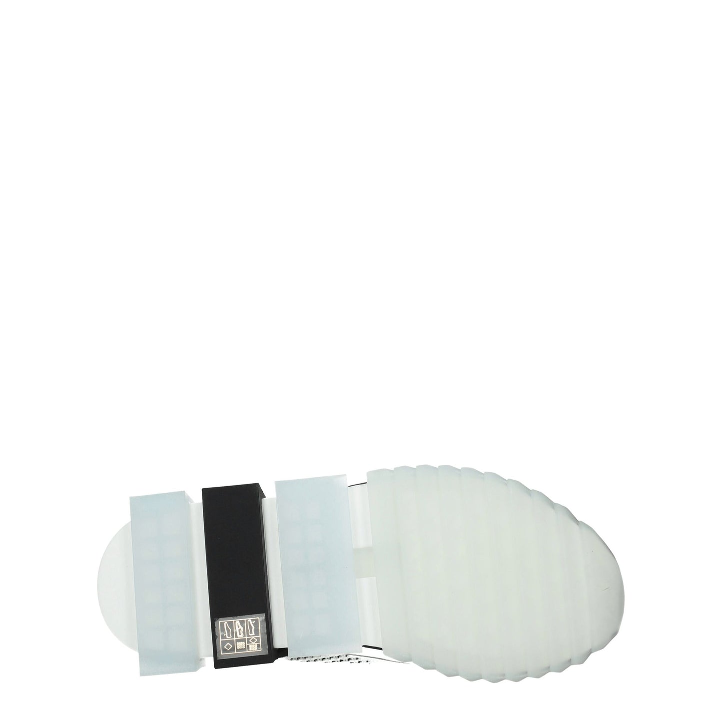 Dolce & Gabbana White & Black Sorrento Mesh Trainers