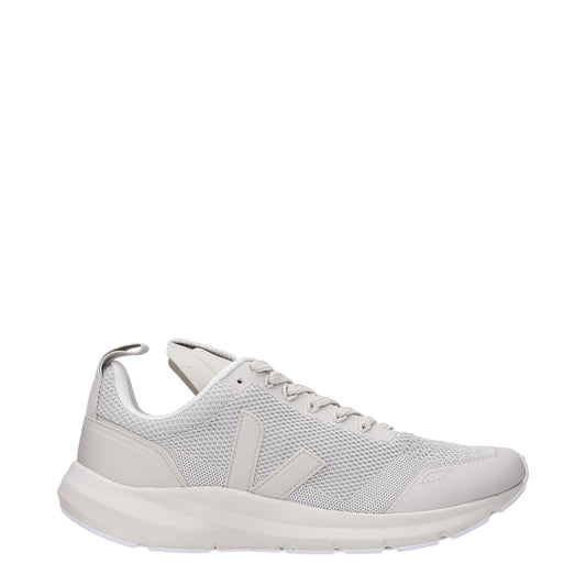 Veja Gray Fabric Sneakers - Sporty Glam Design