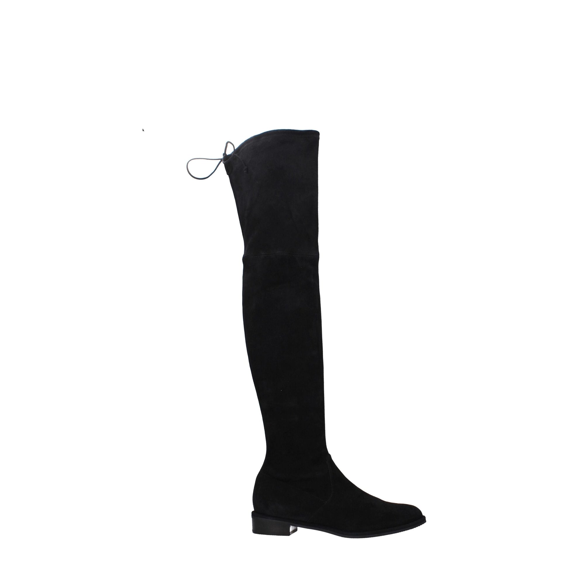 Stuart Weitzman Black Leather Boot - LOWLANDSUSS2167BLACK