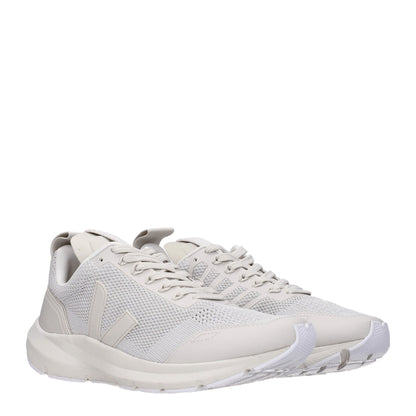 Veja Gray Fabric Sneakers - Sporty Glam Design