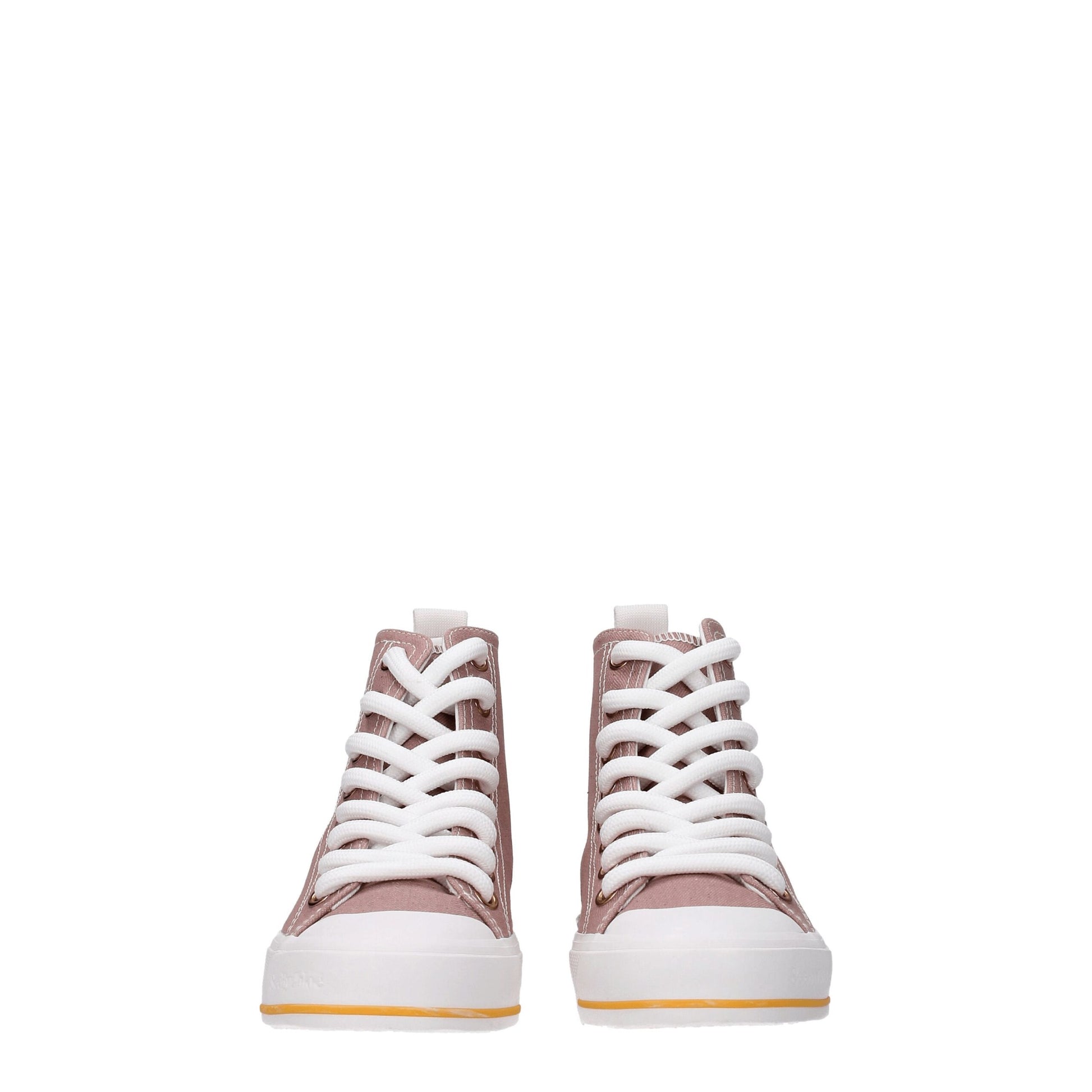 See By Chloé Nude Pink High-Top Sneakers - Chic Casual Footwear