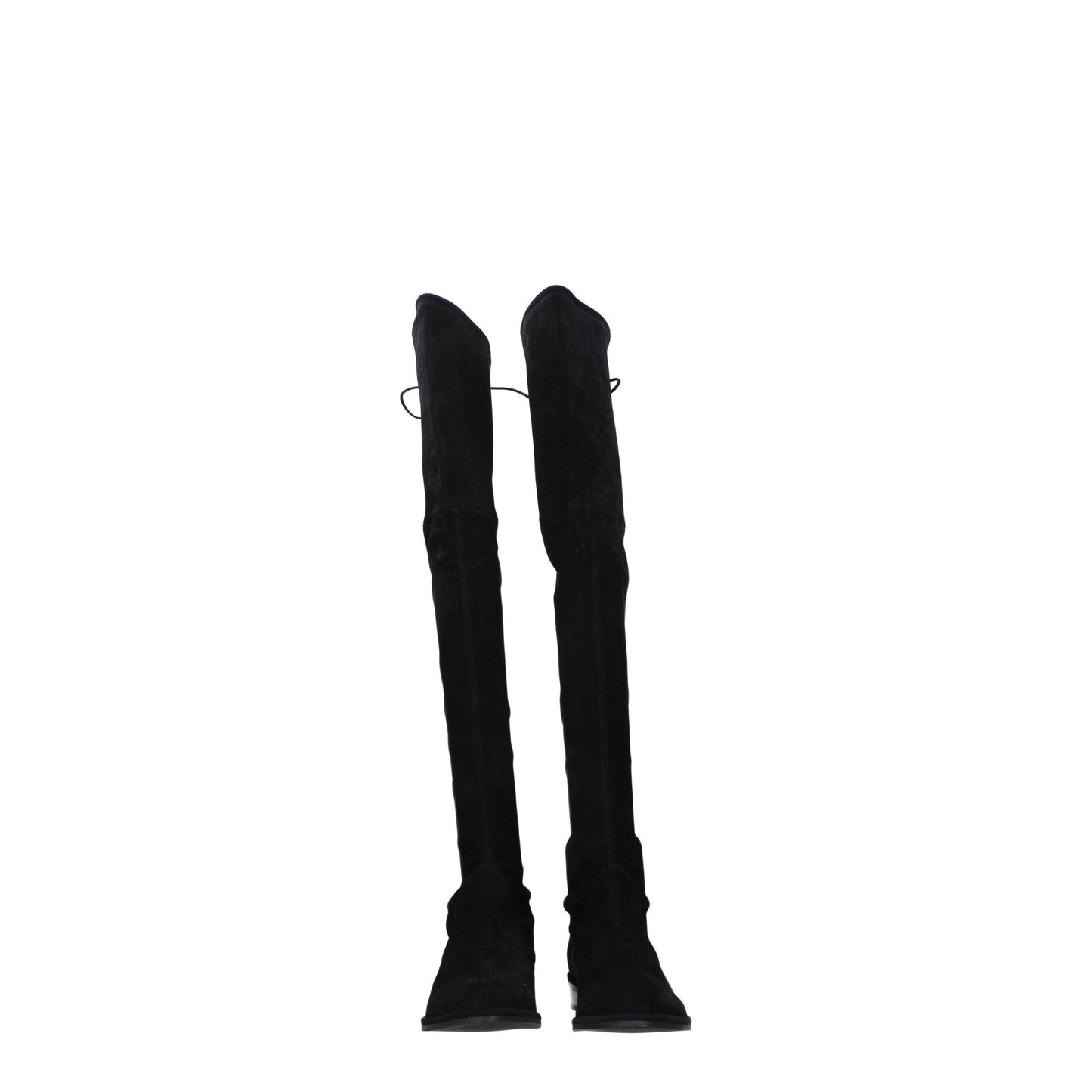 Stuart Weitzman Black Leather Boot - LOWLANDSUSS2167BLACK
