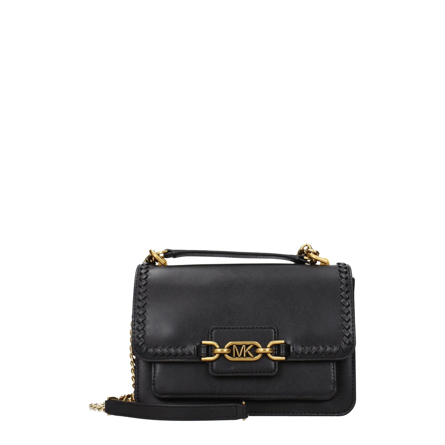 Michael Kors Black Leather Shoulder Bag