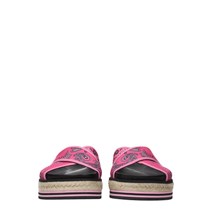 Kenzo Pink Fabric Slipper