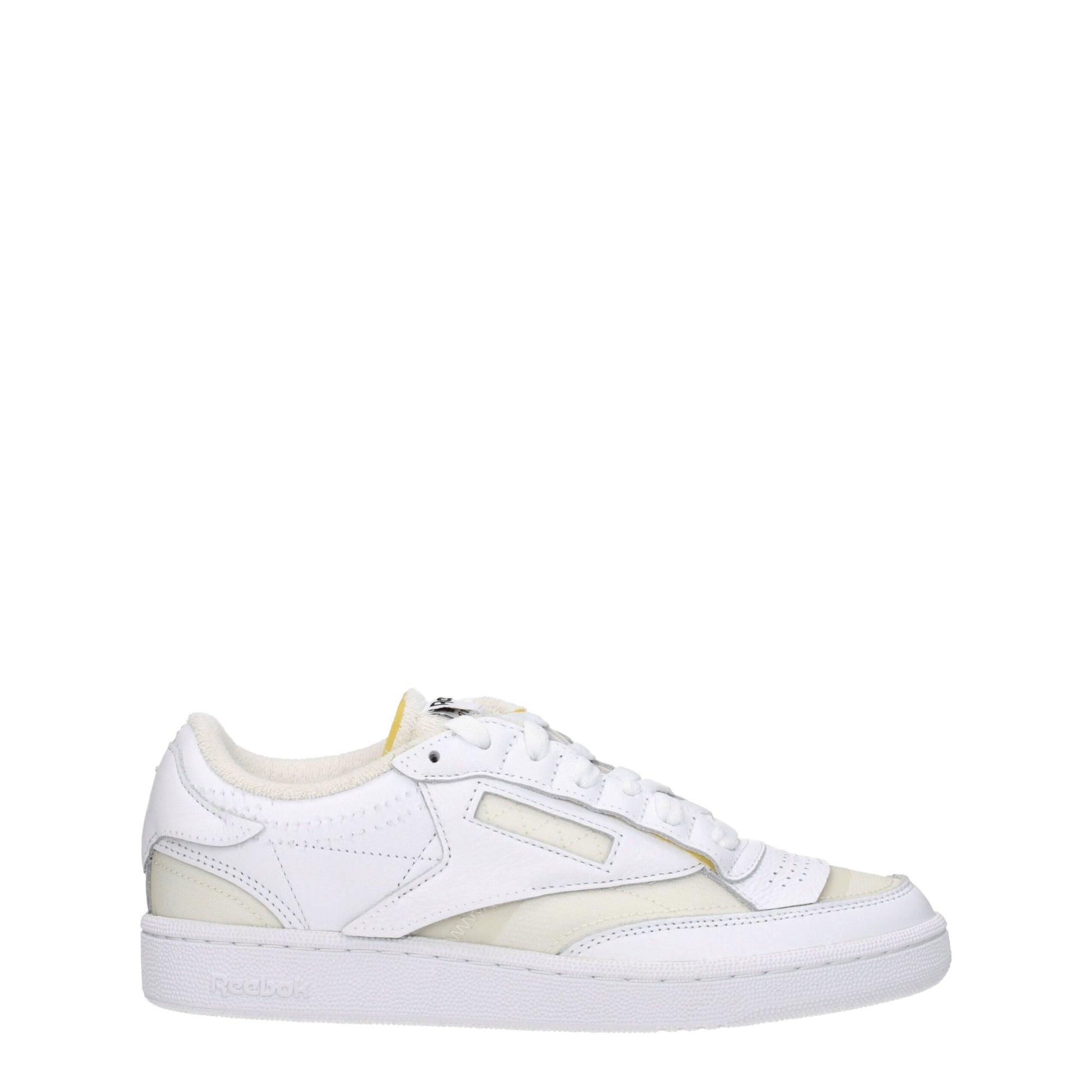 Maison Margiela White Fabric Sneakers – Style Meets Comfort