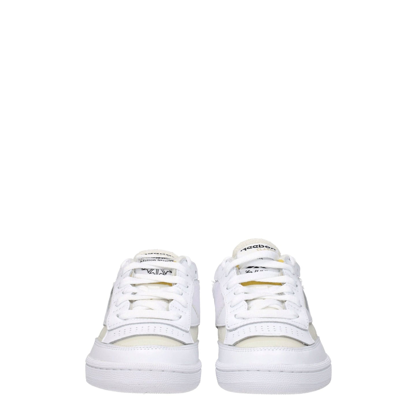 Maison Margiela White Fabric Sneakers – Style Meets Comfort