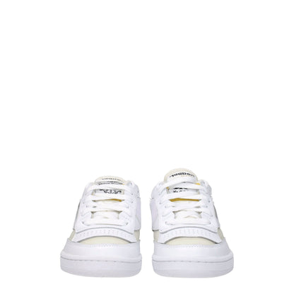 Maison Margiela White Fabric Sneakers – Style Meets Comfort