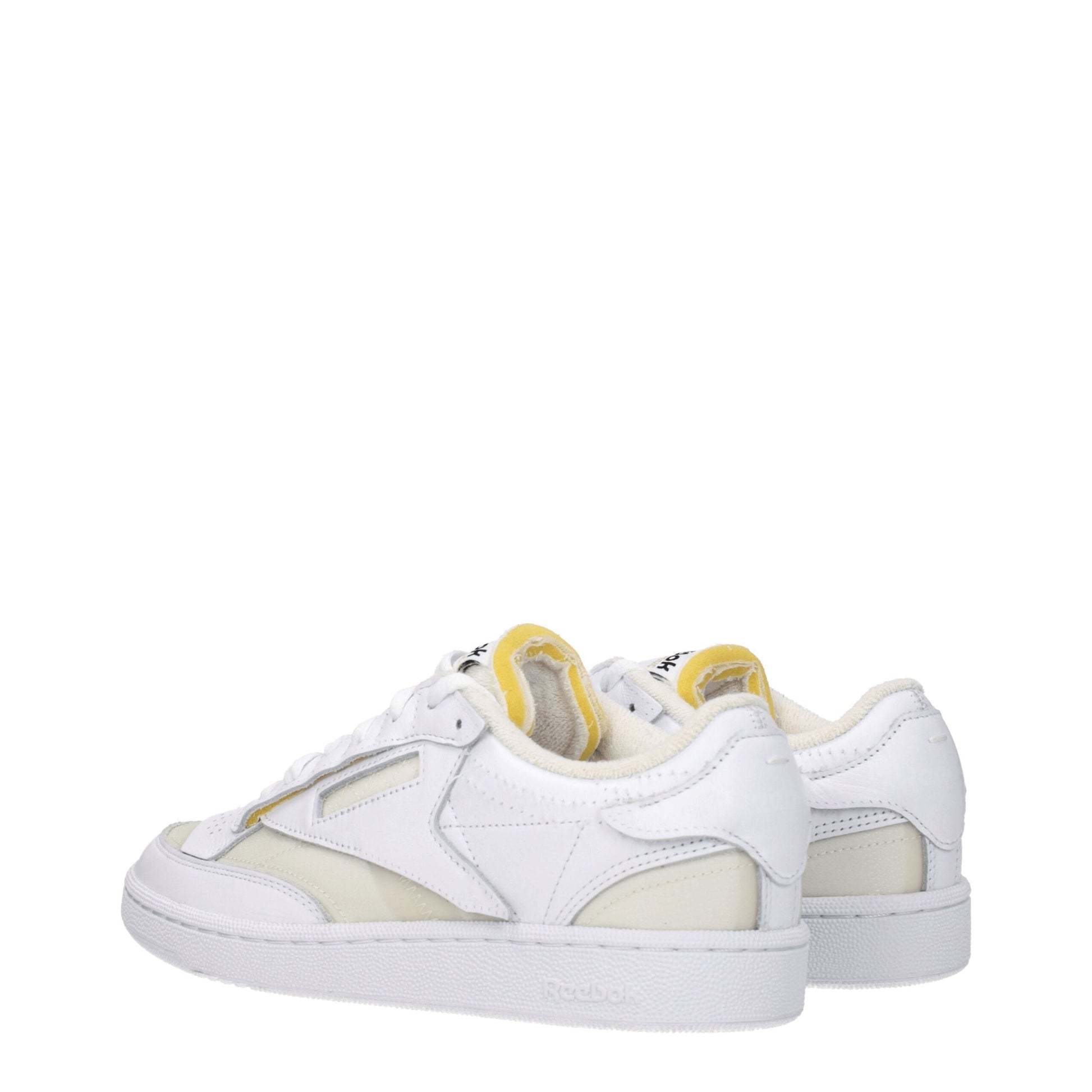 Maison Margiela White Fabric Sneakers – Style Meets Comfort