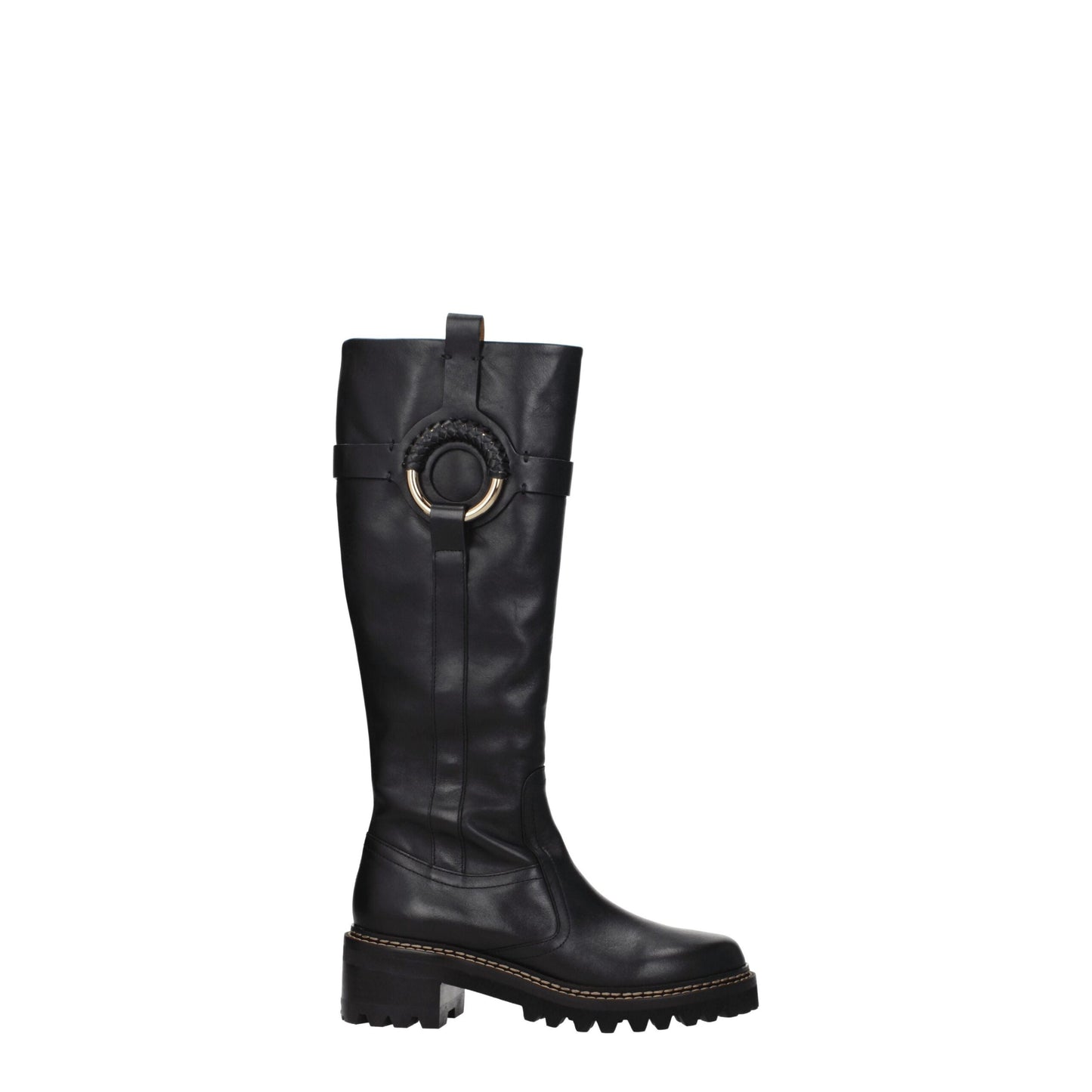 See by Chloé Black Leather Boot