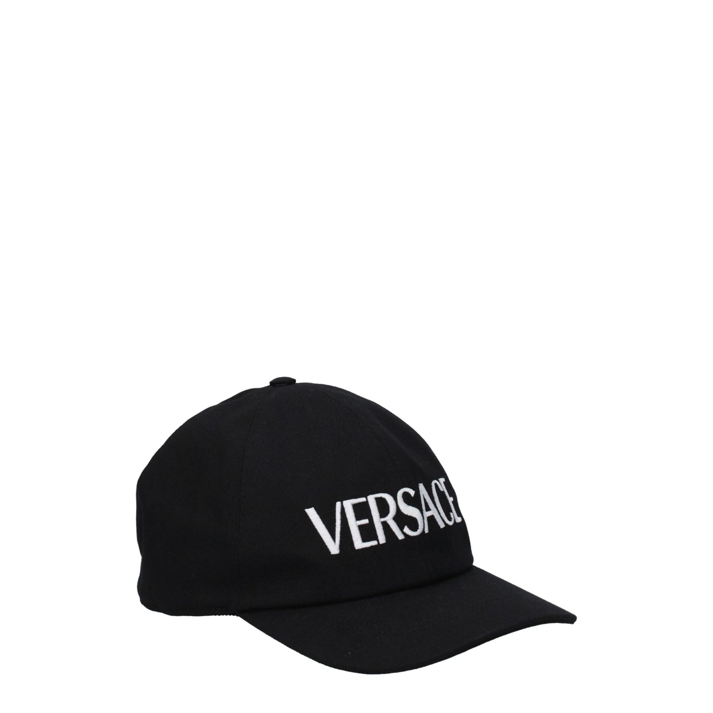 Versace Black Cotton Cap - Vintage Baseball Hat