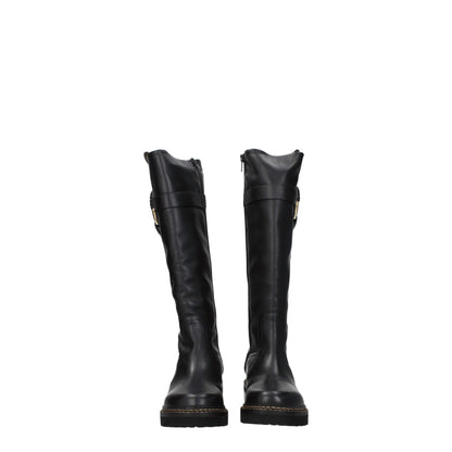 See by Chloé Black Leather Boot