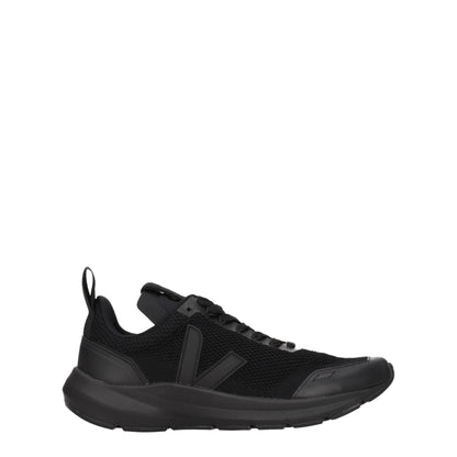 Veja Black Fabric Sneakers - Stylish and Comfortable Footwear