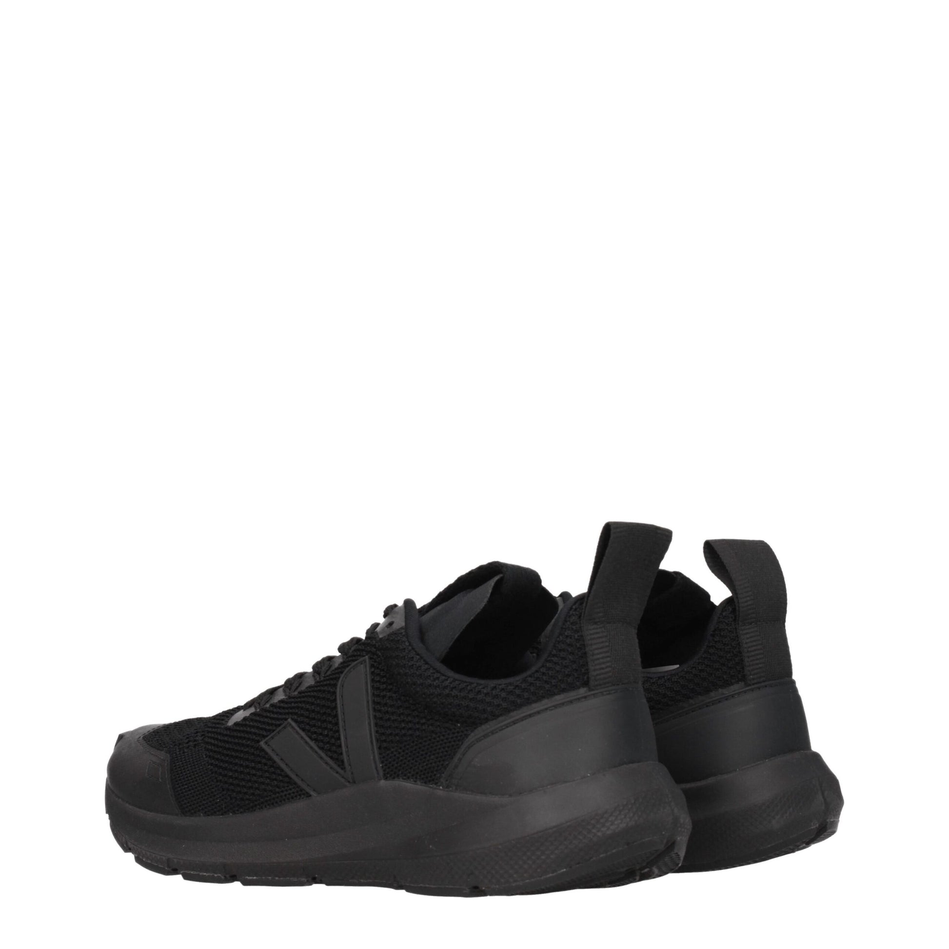 Veja Black Fabric Sneakers - Sporty Glam Style