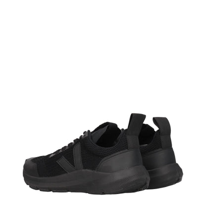 Veja Black Fabric Sneakers - Sporty Glam Style