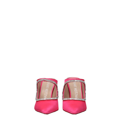 Stuart Weitzman Pink Satin Sandal