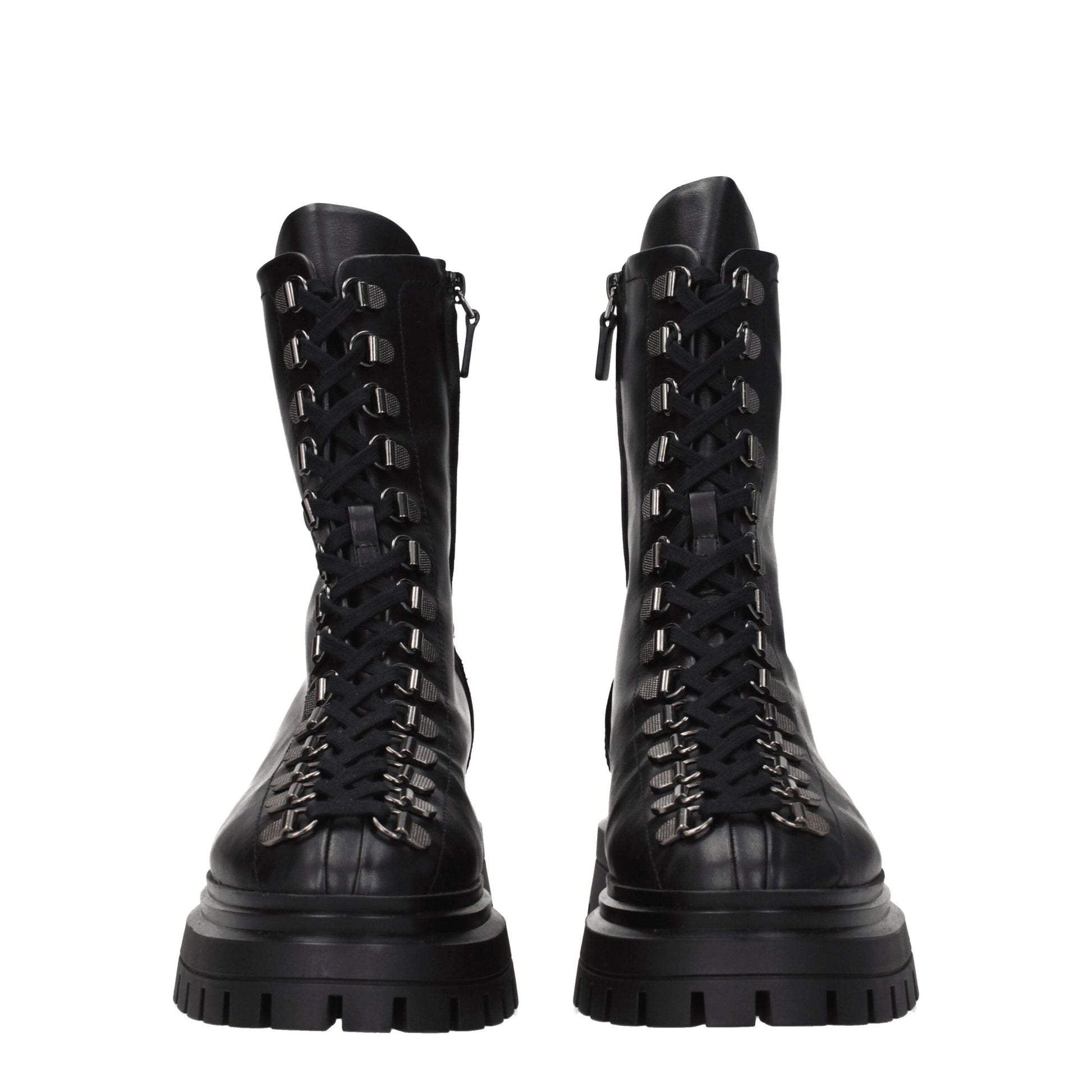 Stuart Weitzman Black Leather Ankle Boots