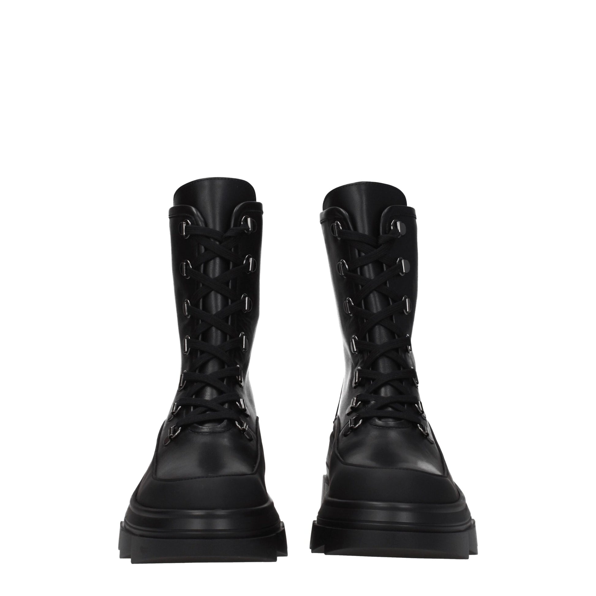Stuart Weitzman Black Leather Ankle Booties