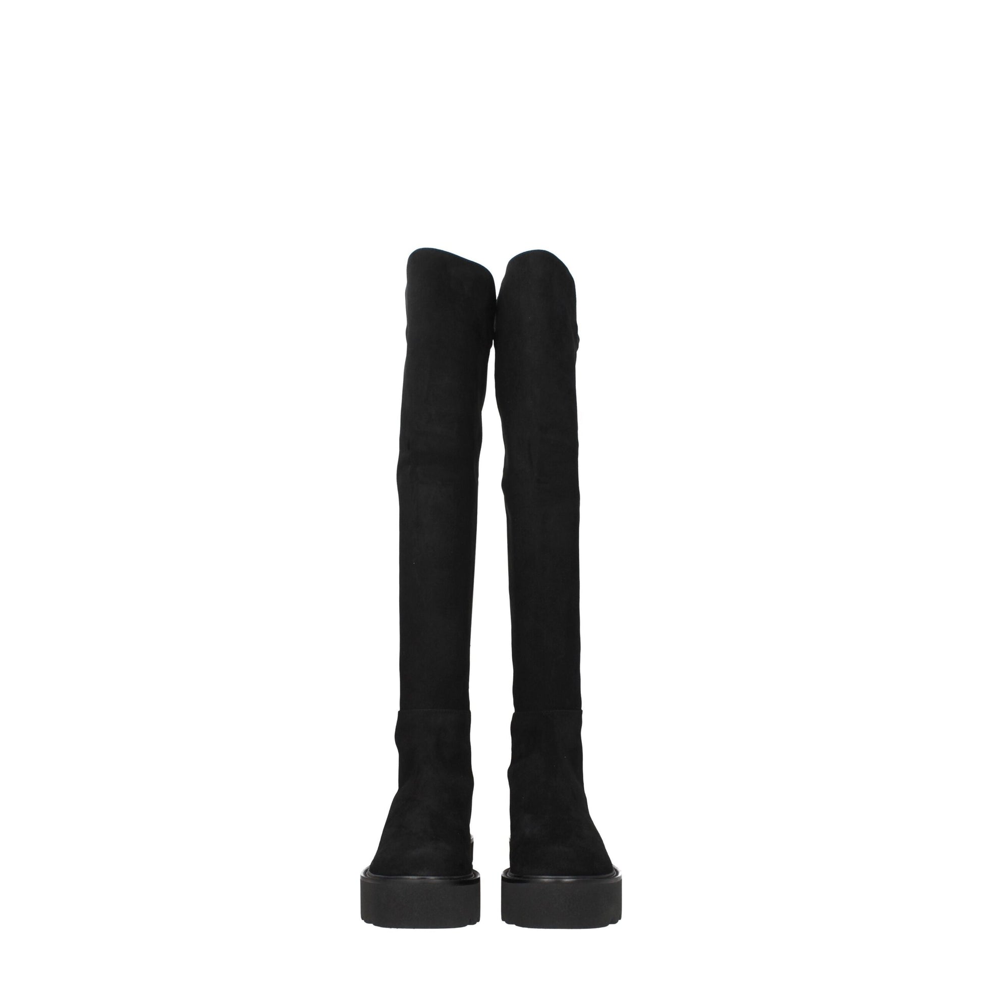 Stuart Weitzman Black Leather Boot