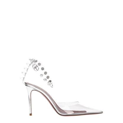 Amina Muaddi Transparent PVC Sandal