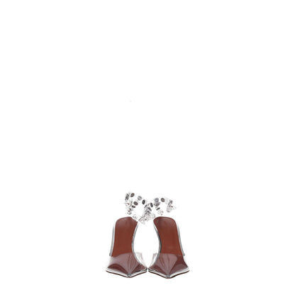Amina Muaddi Transparent PVC Sandal
