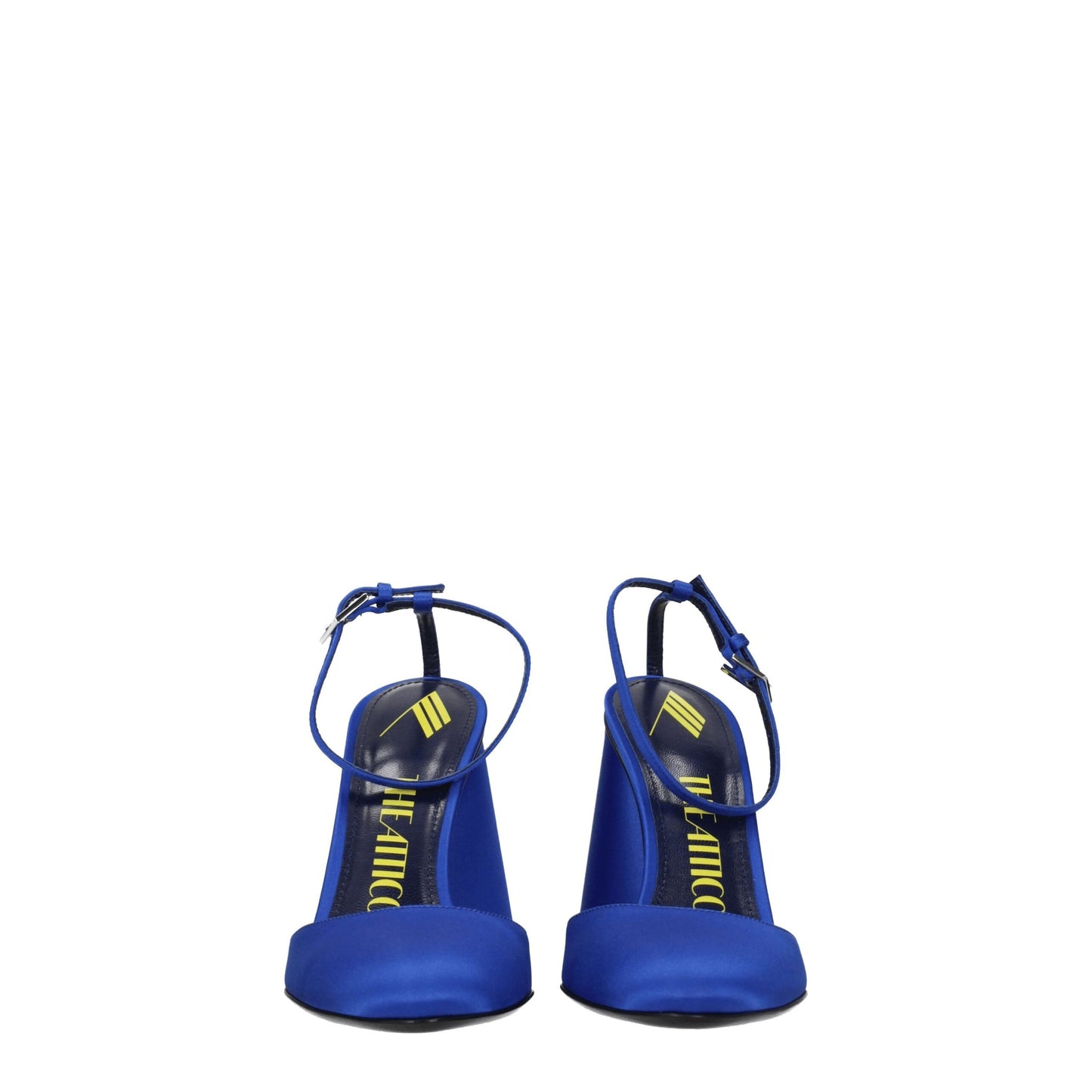 The Attico Blue Satin Sandal: Elegant High Heels for Every Occasion