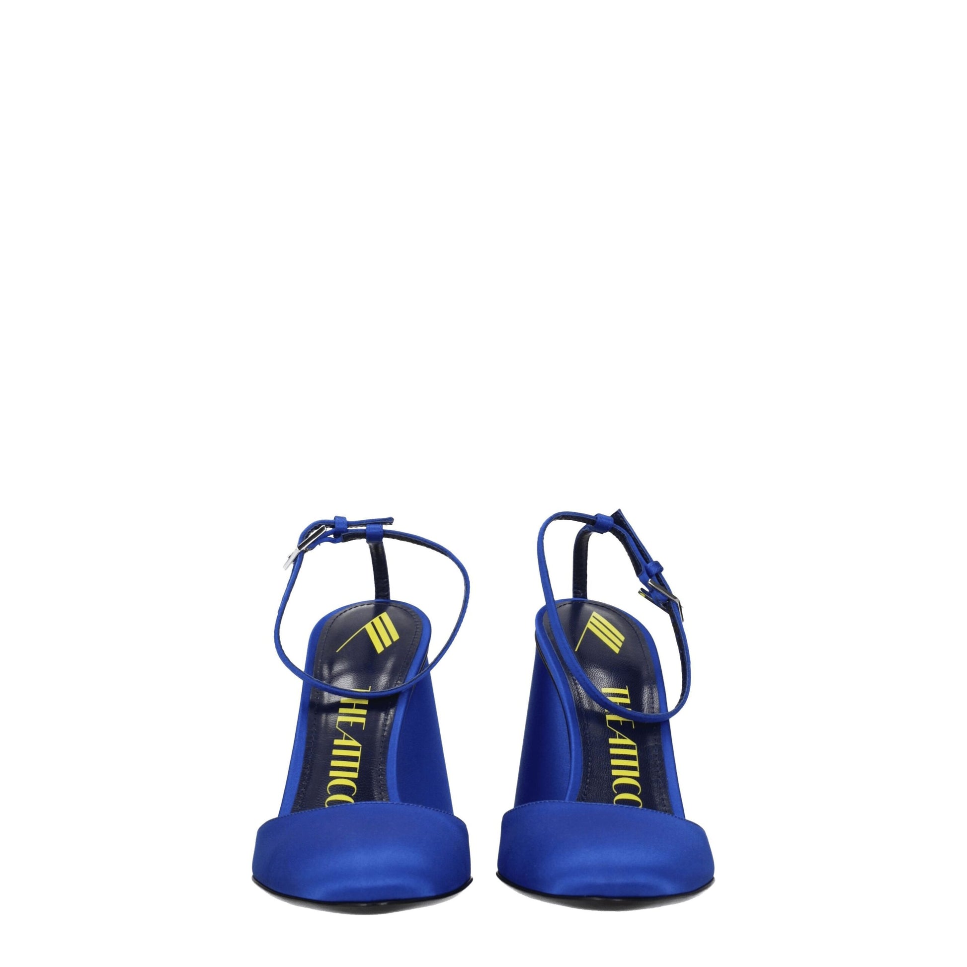 The Attico Blue Satin Sandal: Elegant High Heels for Every Occasion