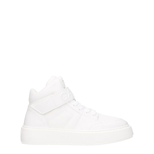 Ganni White Leather Sneakers - Stylish and Comfortable Streetwear