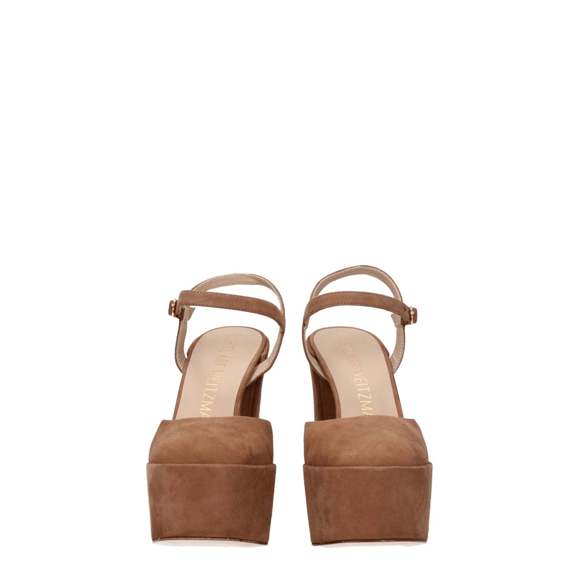 Stuart Weitzman Beige Leather Sandal: Elevate Your Style