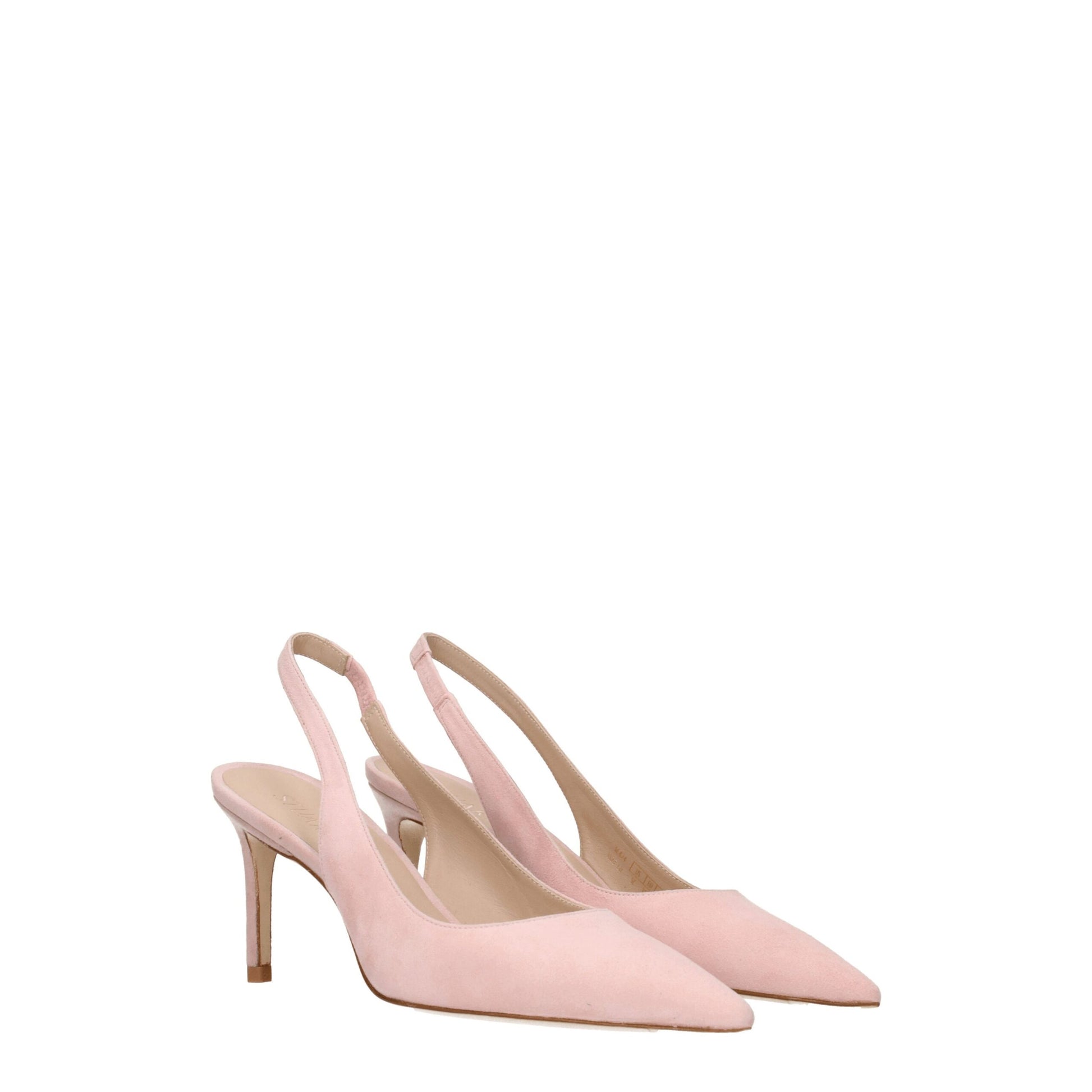 Stuart Weitzman Pink Leather Sandal - Elegant Casual Footwear