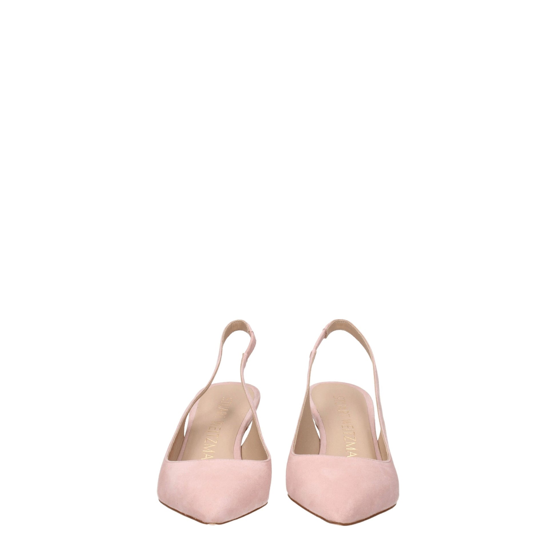 Stuart Weitzman Pink Leather Sandal - Elegant Casual Footwear
