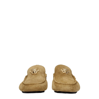 Versace Beige Leather Loafer: A Luxurious Step Forward