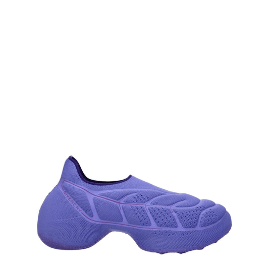 Givenchy Purple Fabric Ankle Slip-On