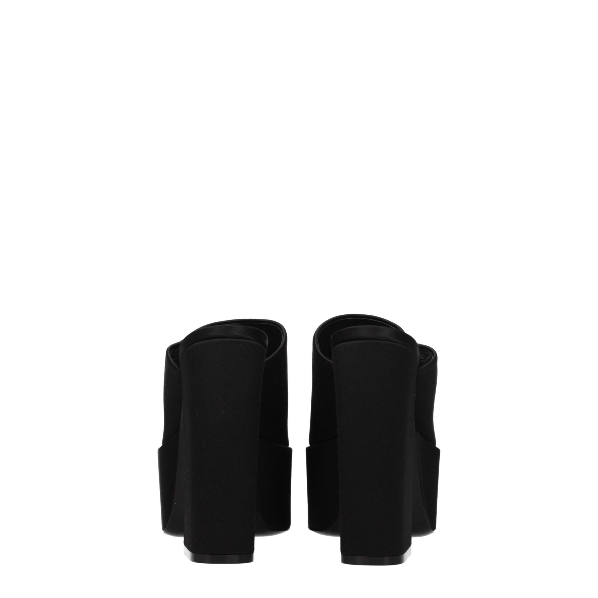 Paris Texas Black Satin Sandal - Elevate Your Style