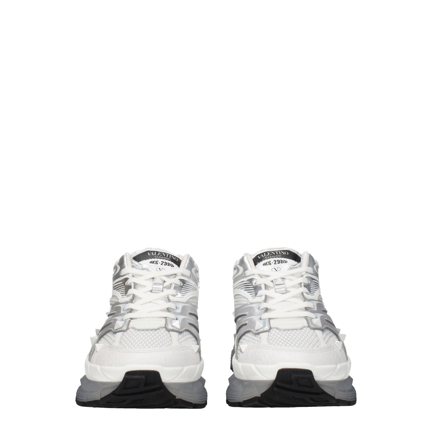 Valentino Garavani White Fabric Sneakers