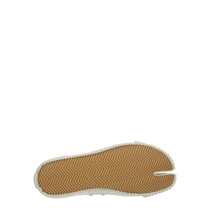 Maison Margiela White Fabric Sneakers - Elevate Your Casual Style