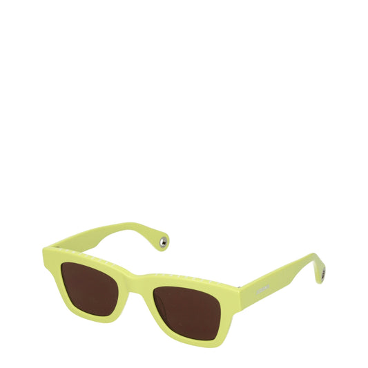 Jacquemus Yellow Haircalf Sunglasses