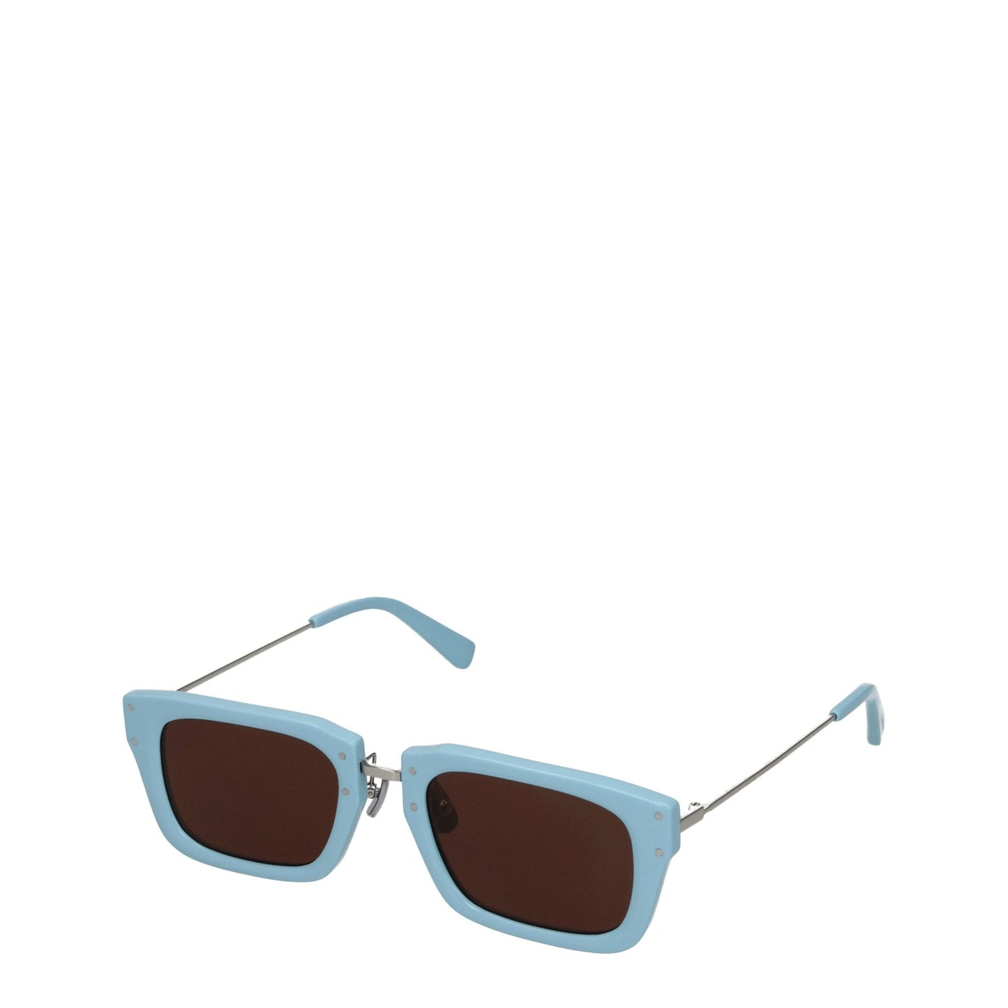 Jacquemus Light Blue Haircalf Sunglasses