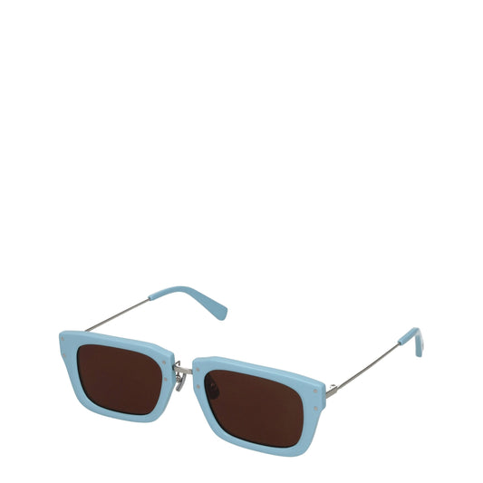 Jacquemus Light Blue Haircalf Sunglasses