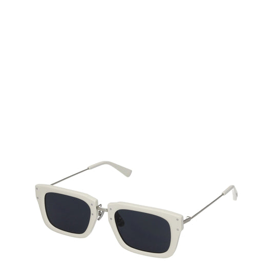Jacquemus White Haircalf Sunglasses