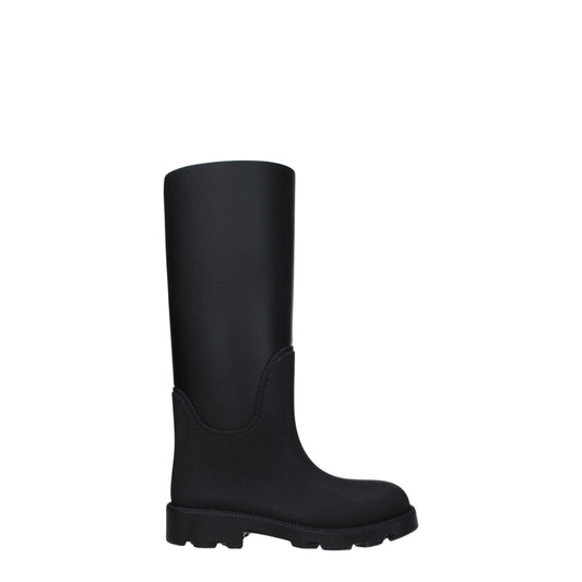 Burberry Black Cotton Boot