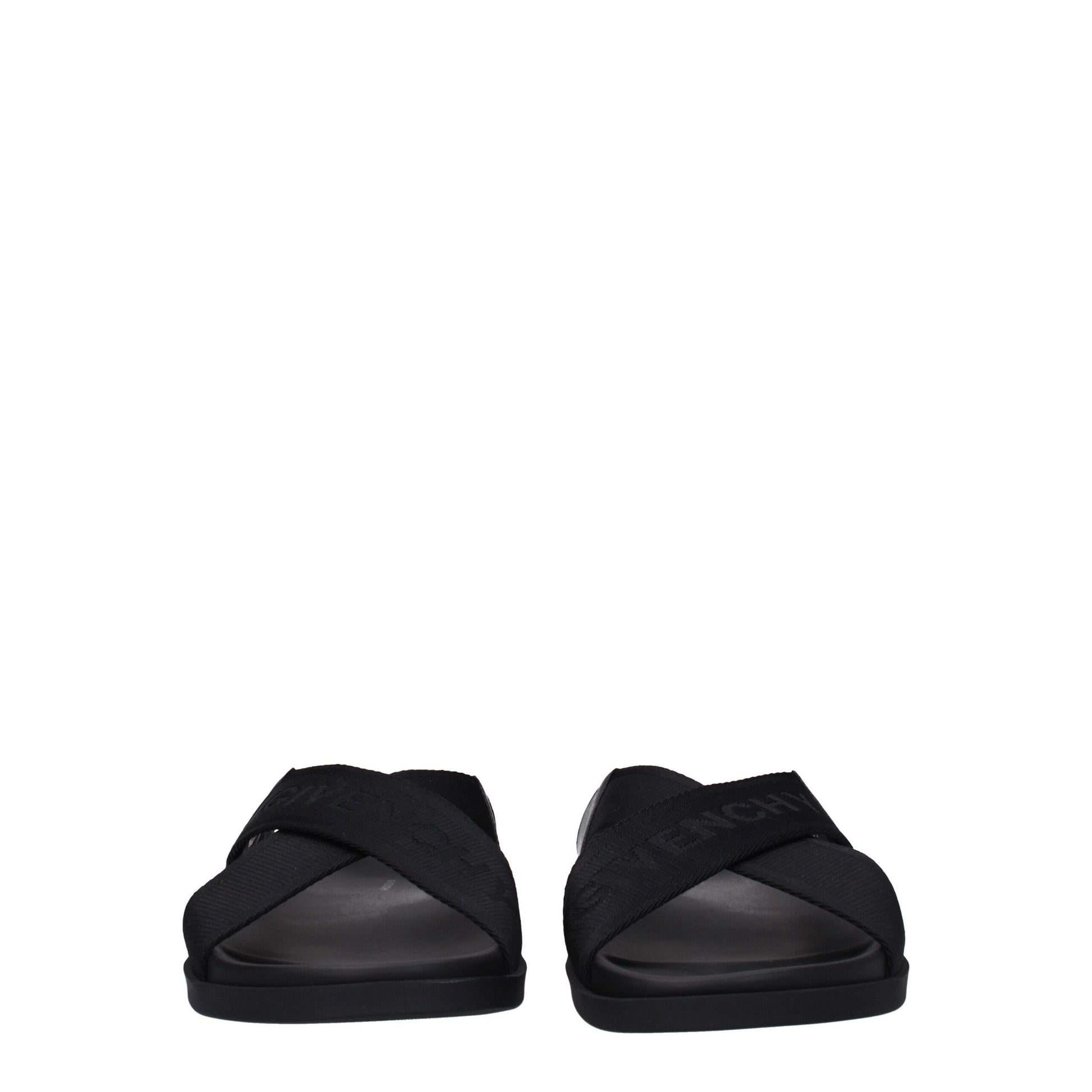 Givenchy Black Fabric Slipper