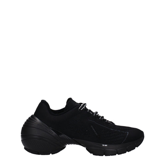 Givenchy Black Fabric Sneakers – Sporty Glam