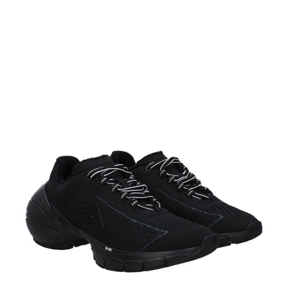 Givenchy Black Fabric Sneakers – Sporty Glam