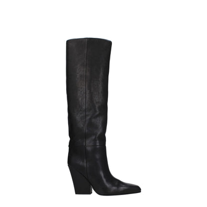 Paris Texas Black Leather Boot - Vintage Elegance Redefined