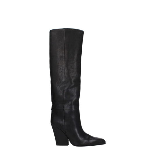 Paris Texas Black Leather Boot - Vintage Elegance Redefined
