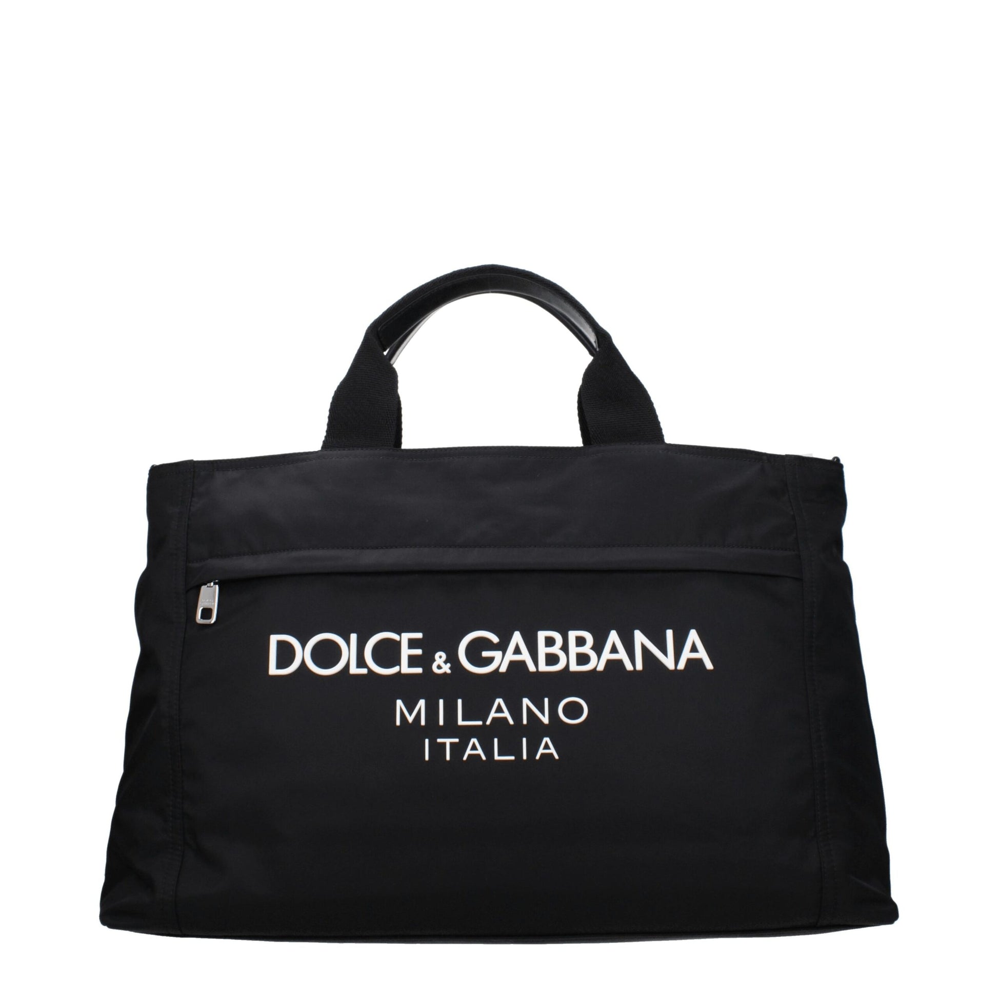 Dolce & Gabbana Black Luggage and Travel Bag