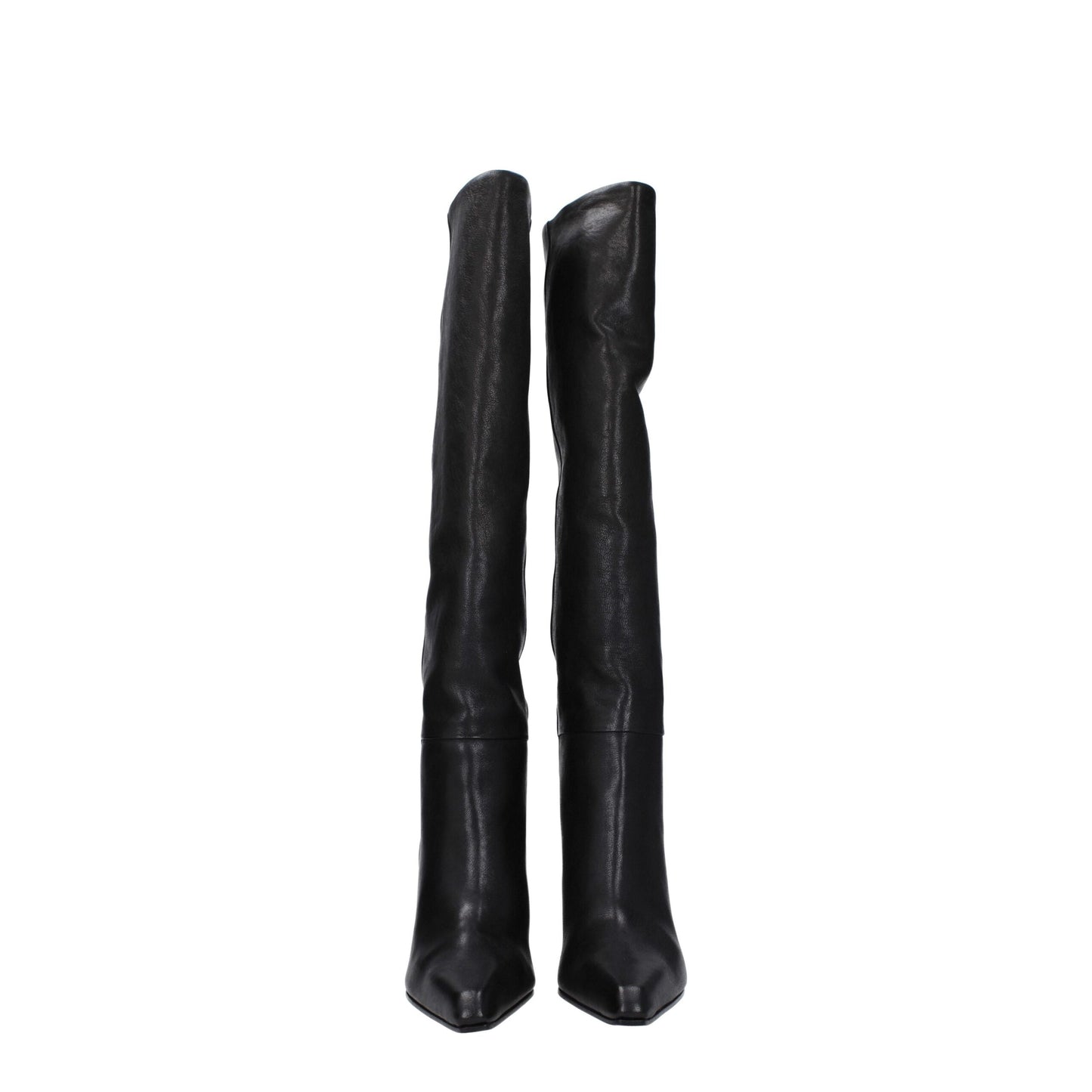 Paris Texas Black Leather Boot - Vintage Elegance Redefined