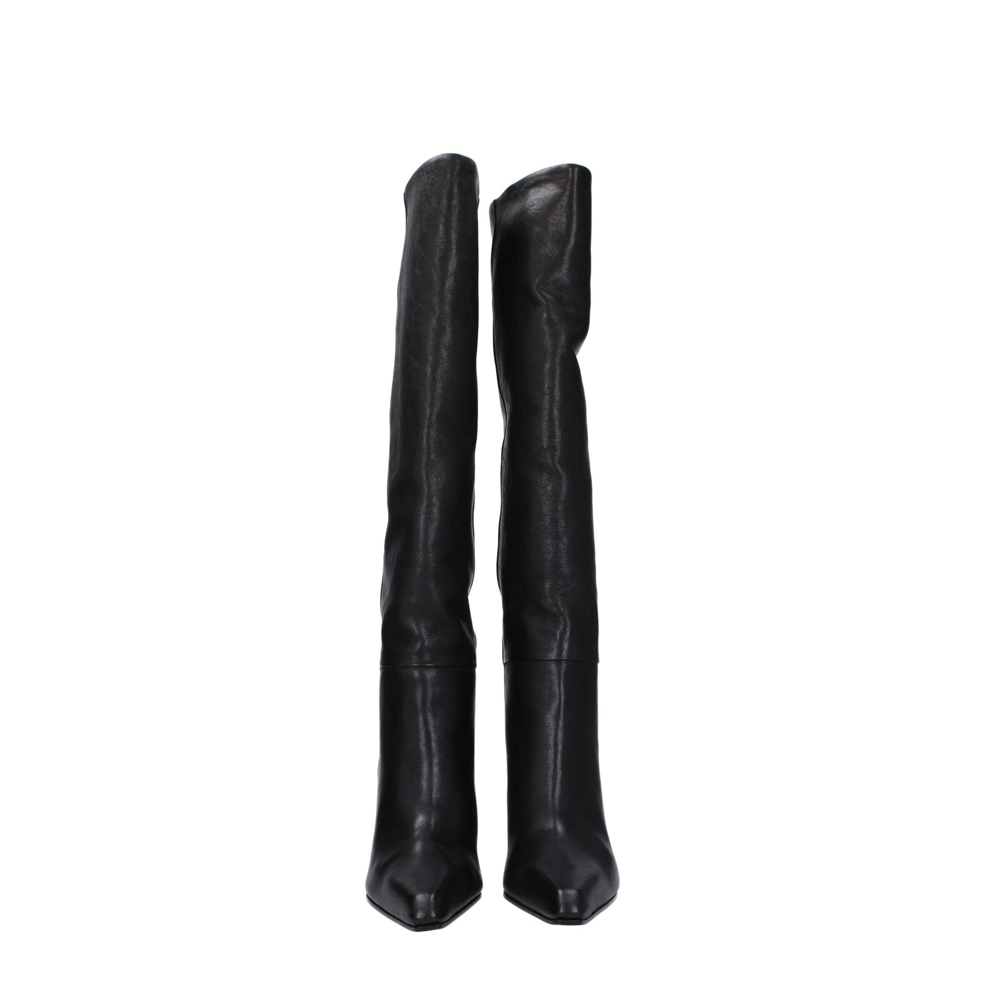 Paris Texas Black Leather Boot - Vintage Elegance Redefined