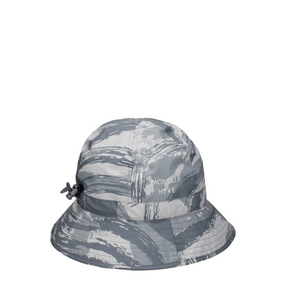 Moncler Gray Camo Bucket Hat