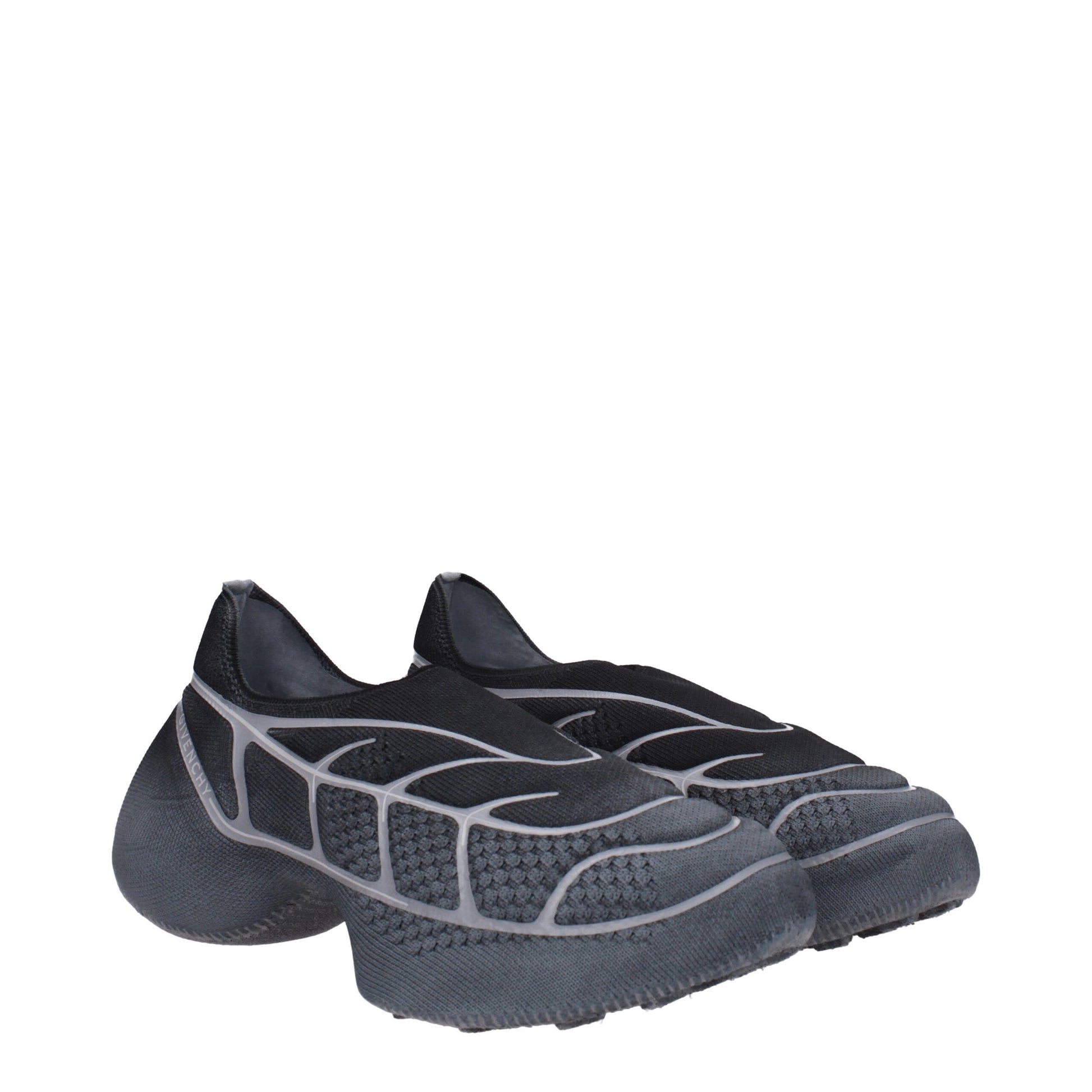 Givenchy Gray Fabric Sneakers